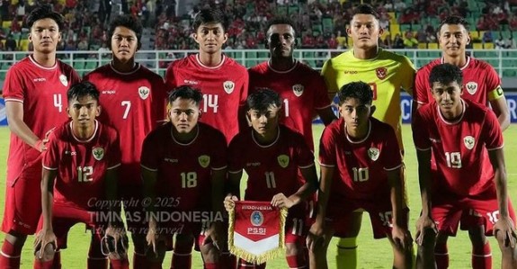 Jadwal Timnas Indonesia U-20 vs India U-20 di Turnamen Mini Sidoarjo, Kamis 30 Januari 2025