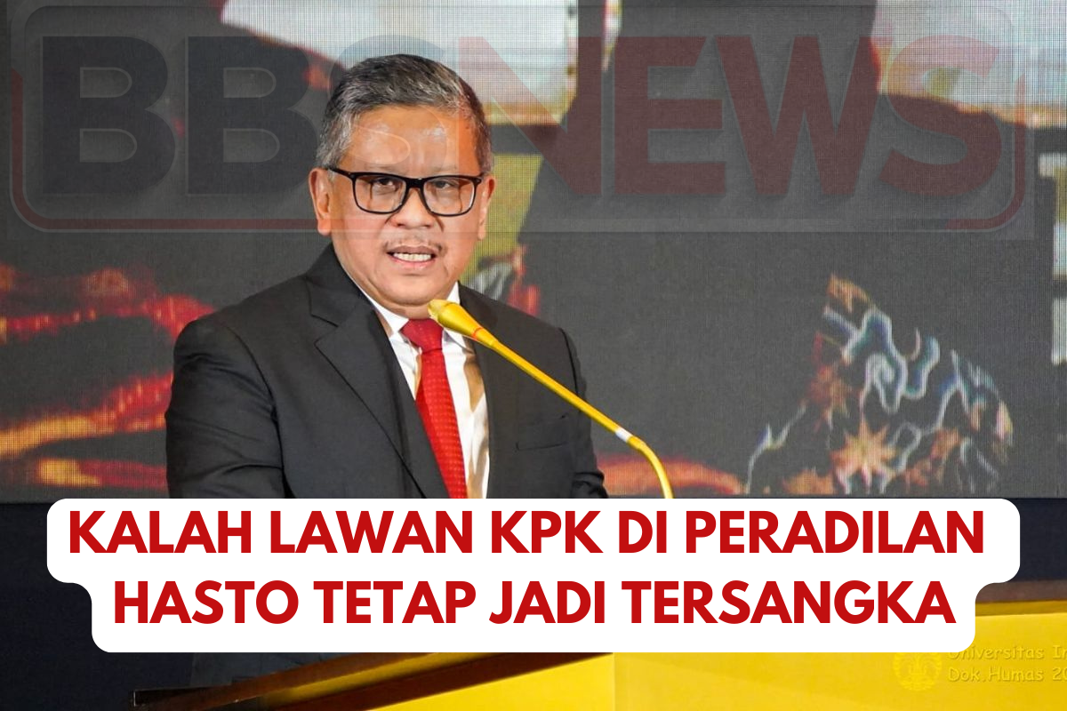 Putusan Praperadilan Hasto Kristiyanto: Status Tersangka Tetap Sah