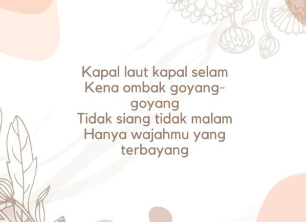 Pantun Gombal Lucu dan Uwu, Bikin Doi Makin Sayang