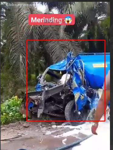Kecelakaan Maut di Telawang, Istri Sopir Truk Tewas Terjepit