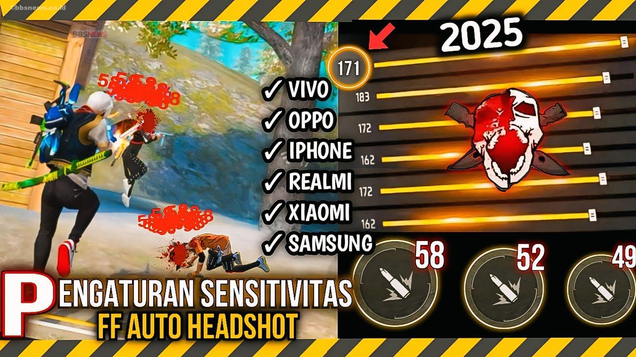 Sensitivitas FF Auto Headshot 2024: Sensi Terbaik untuk Mendulang Booyah di 2025